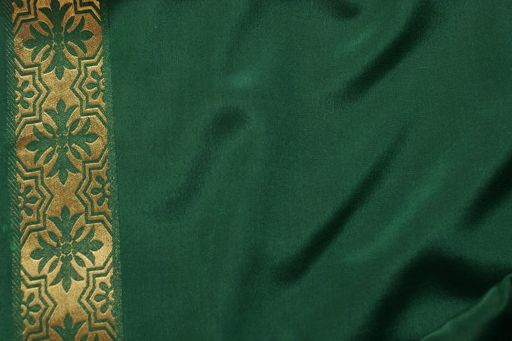 PURE MYSORE SILK SAREE WITH GOLD LACE ZARI