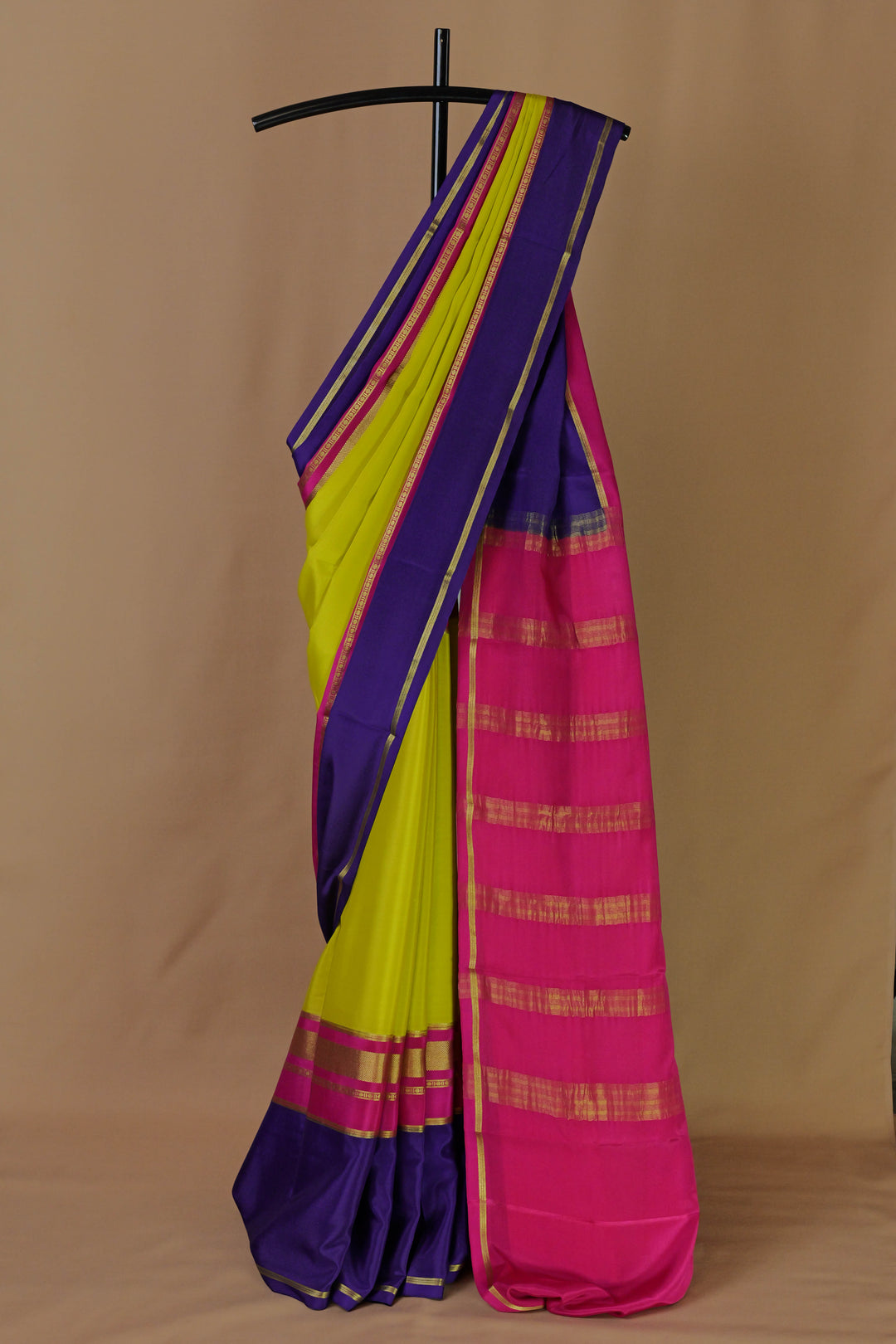 PINK PURE MYSORE SILK SAREES