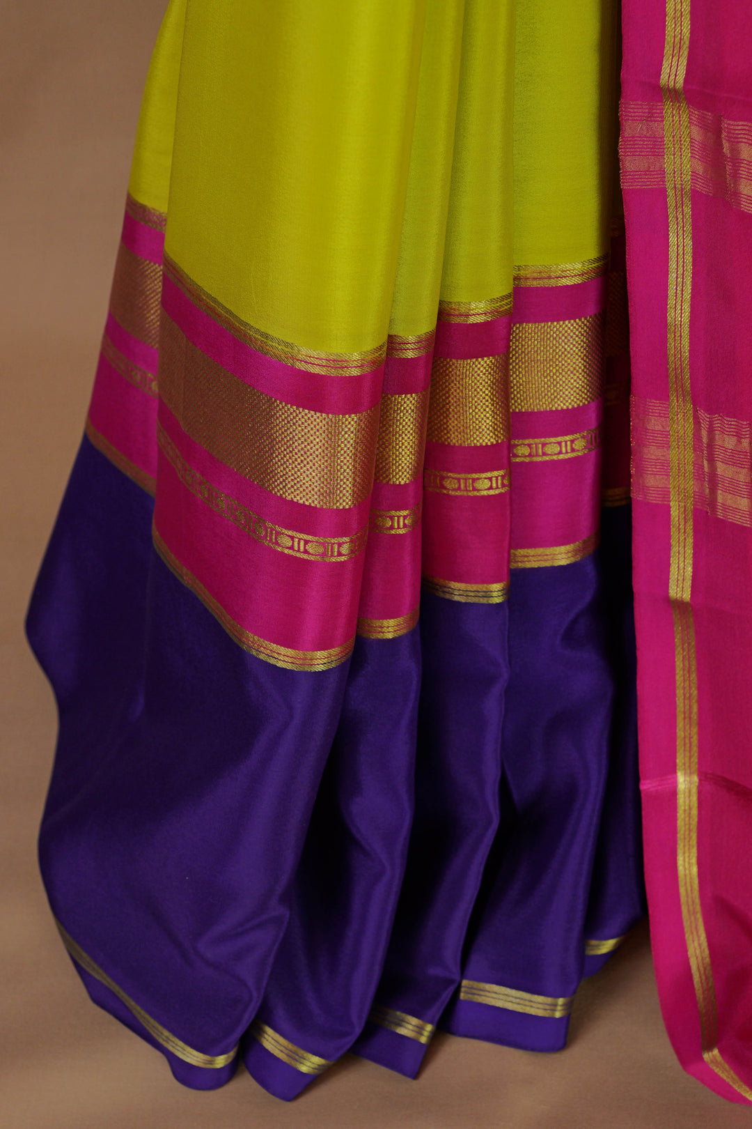 PINK PURE MYSORE SILK SAREES