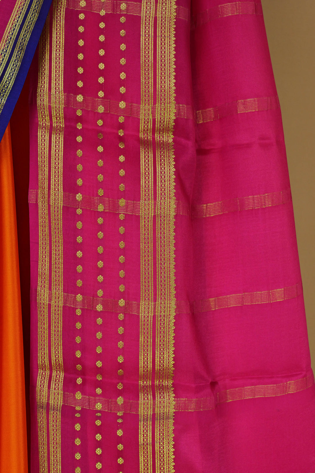 PINK PURE MYSORE SILK SAREES