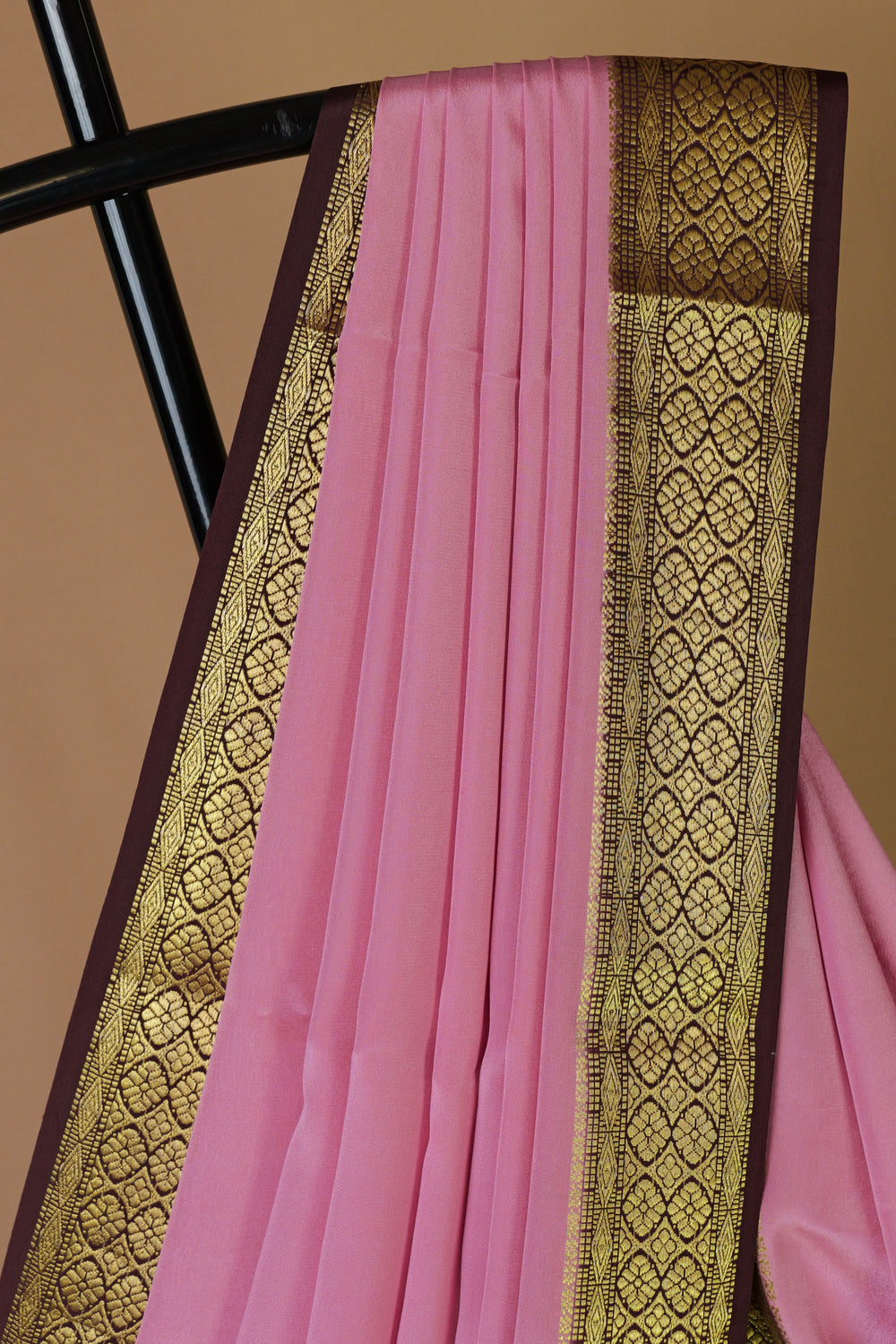 PURE CREPE MYSORE SILK SAREES