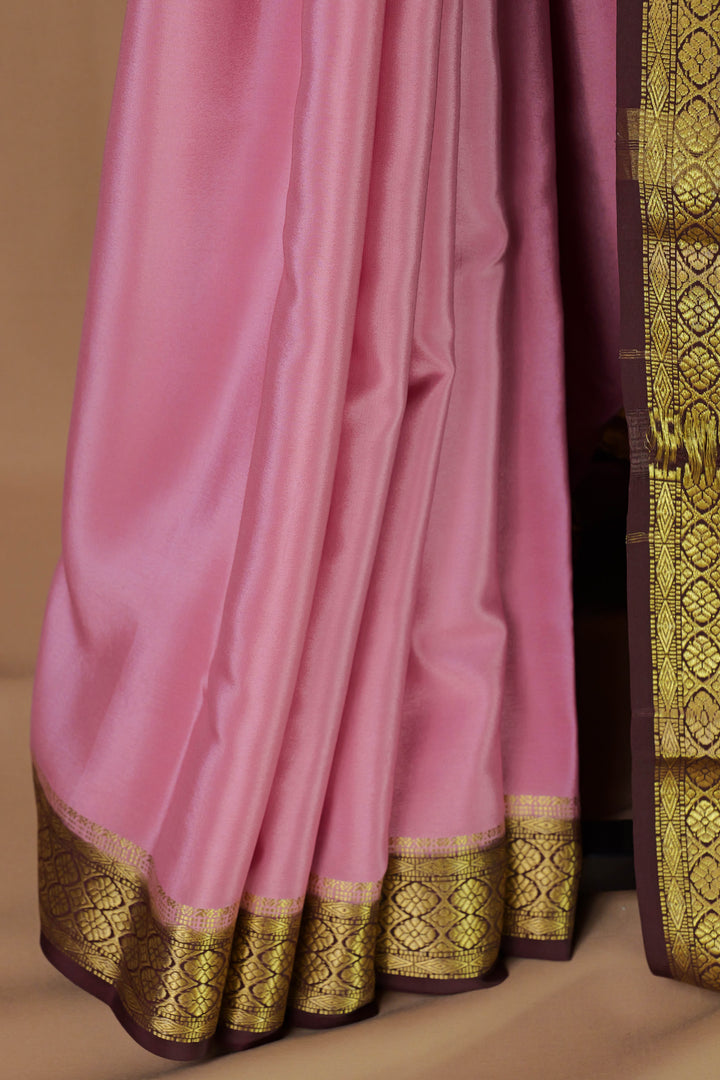 PURE CREPE MYSORE SILK SAREES