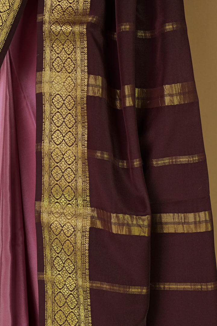 PURE CREPE MYSORE SILK SAREES