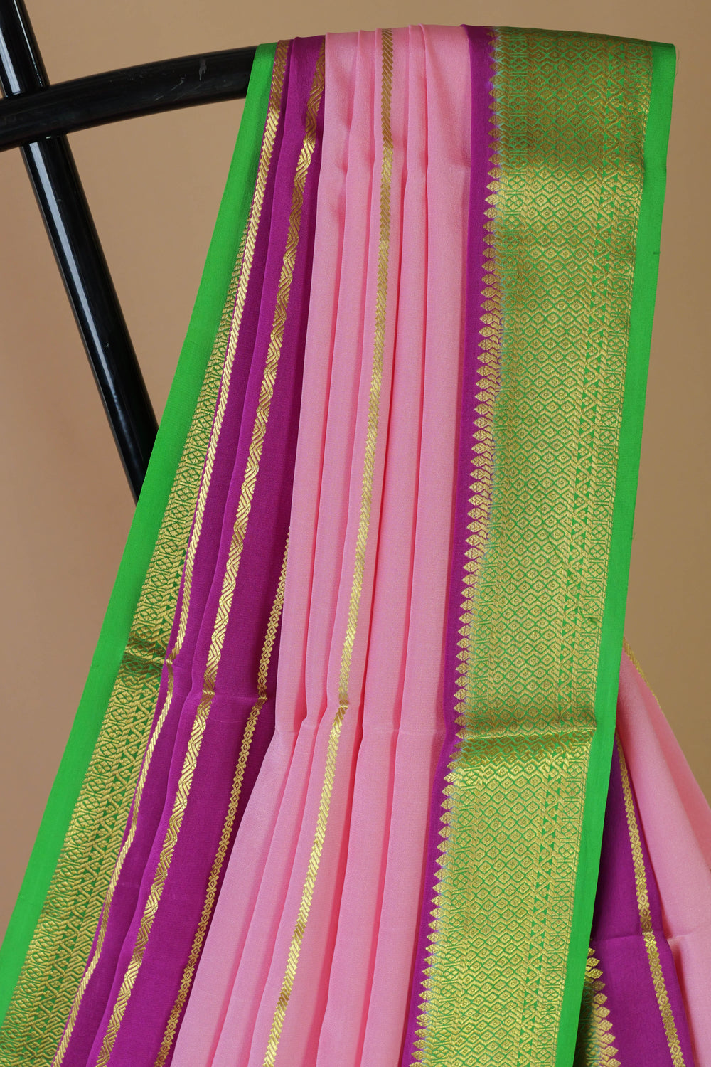 PINK PURE MYSORE SILK SAREES