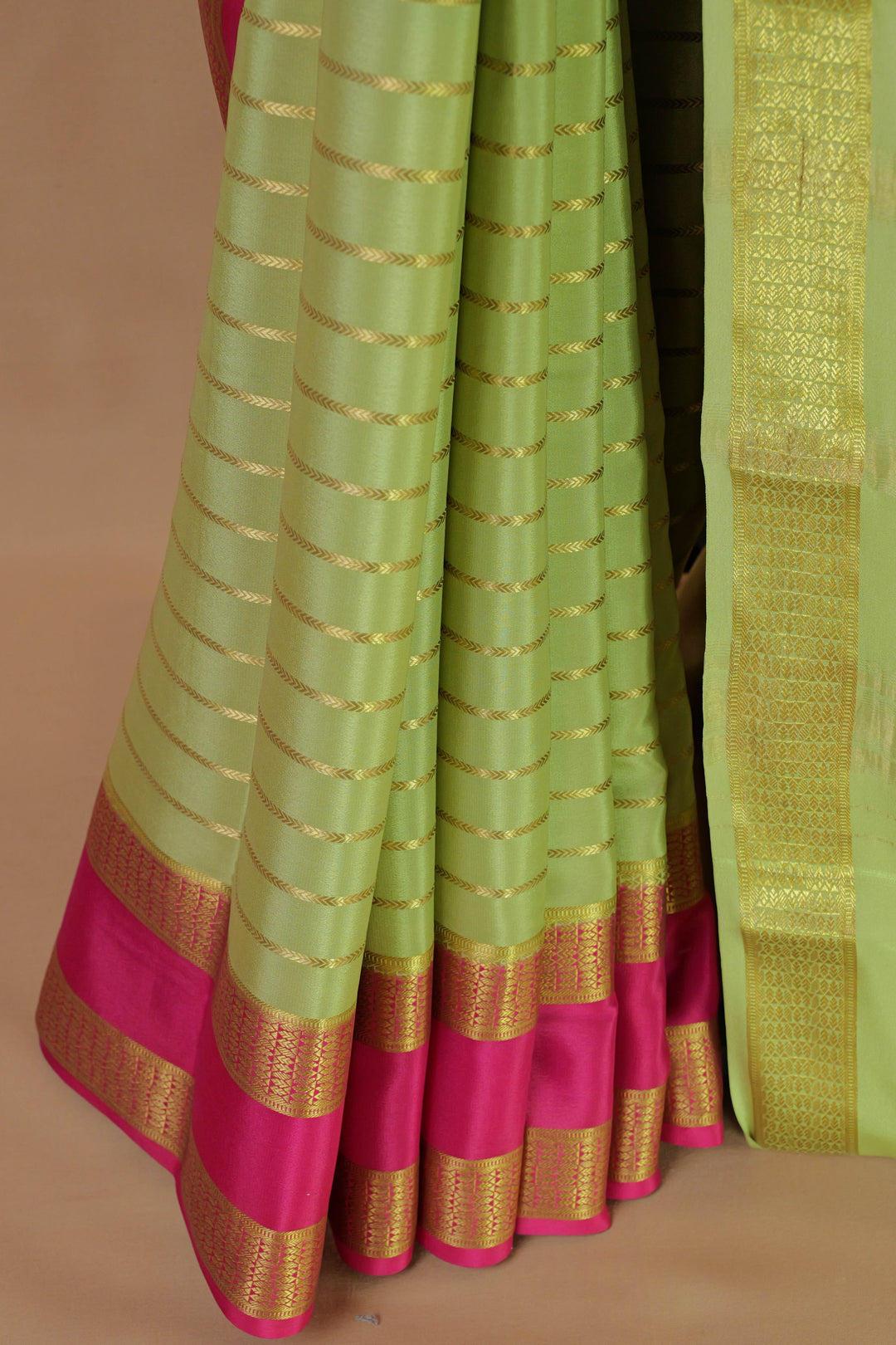 PINK PURE MYSORE SILK SAREES