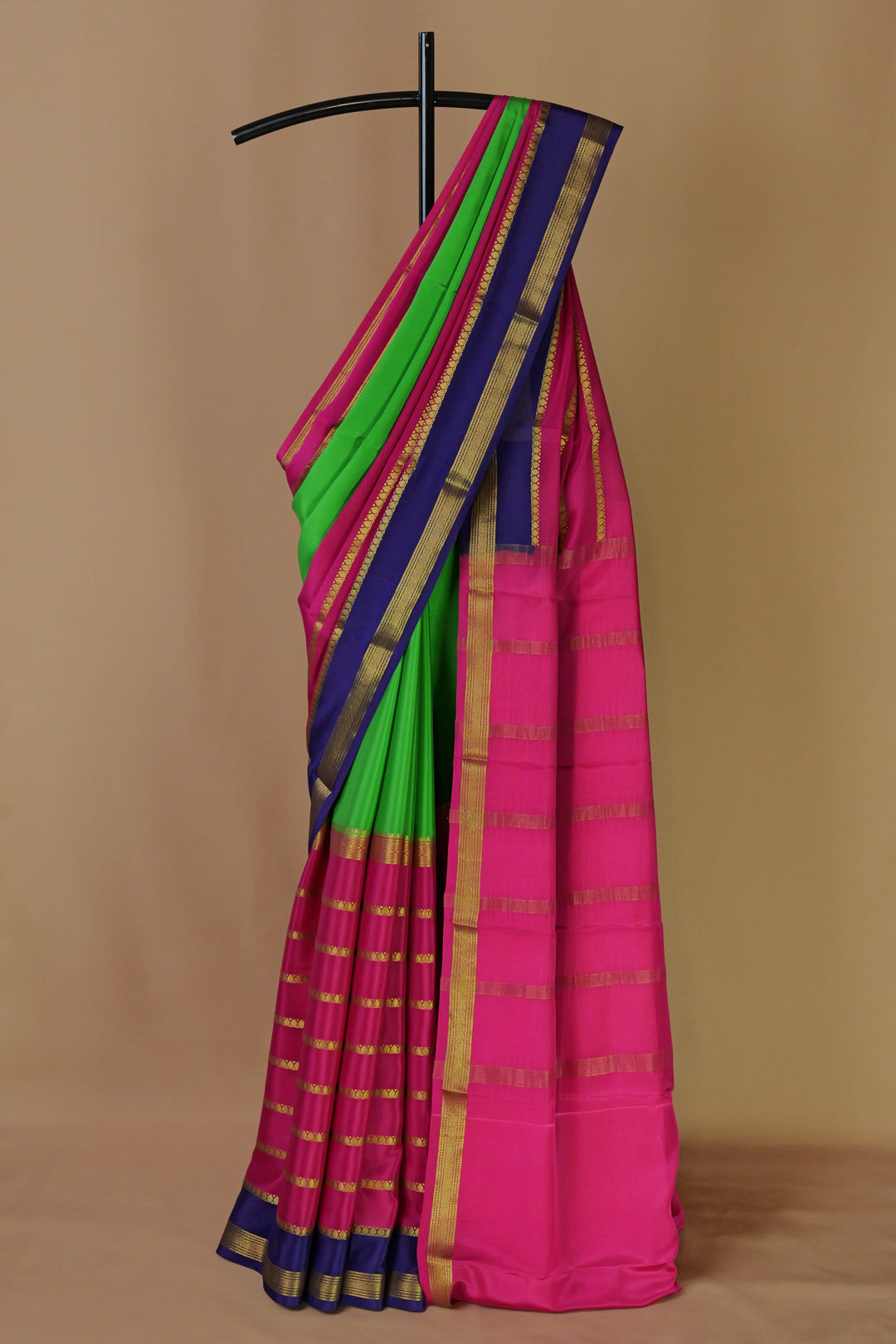 PINK PURE MYSORE SILK SAREES