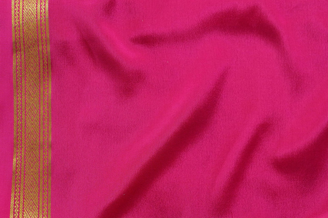 PINK PURE MYSORE SILK SAREES