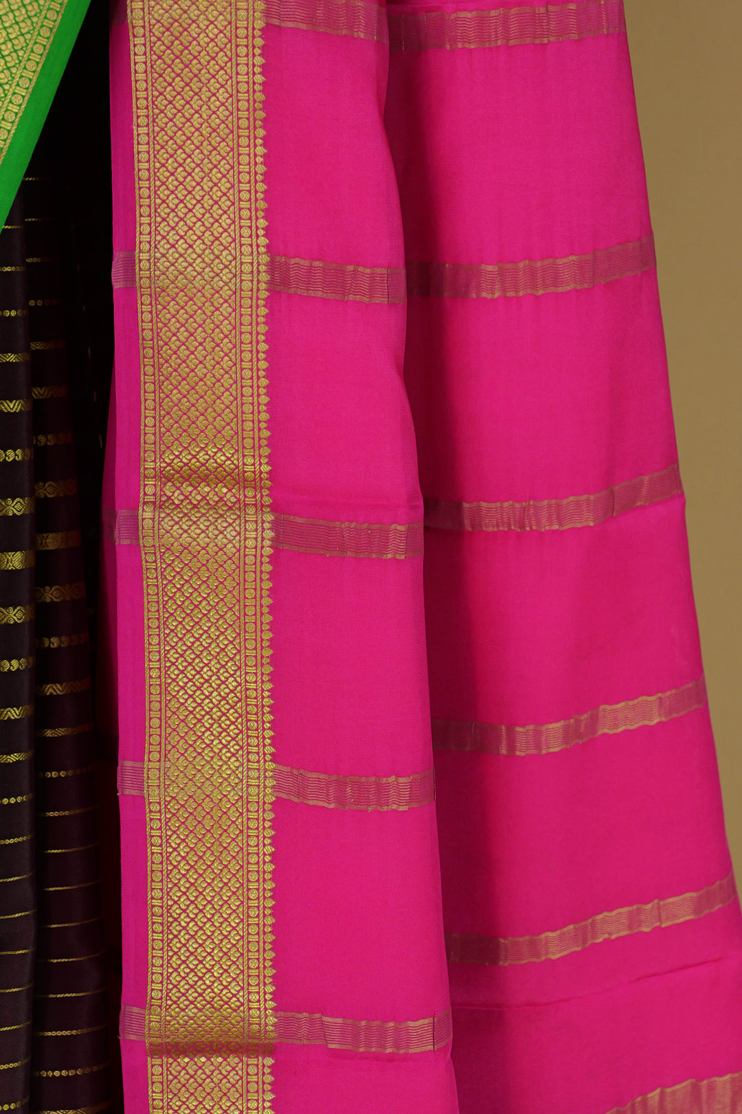 PINK PURE MYSORE SILK SAREES