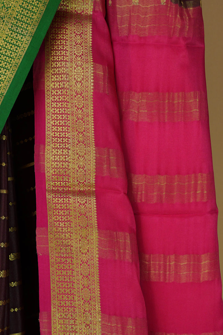 RED PURE MYSORE SILK SAREES