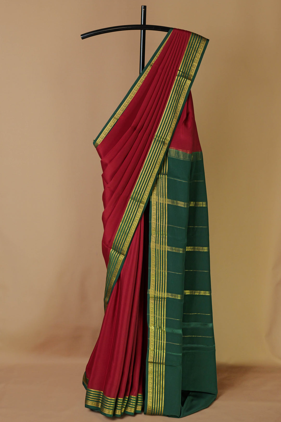 PURE CREPE MYSORE SILK SAREES