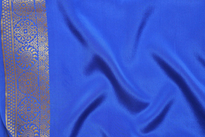 BLUE MYSORE SILK SAREES