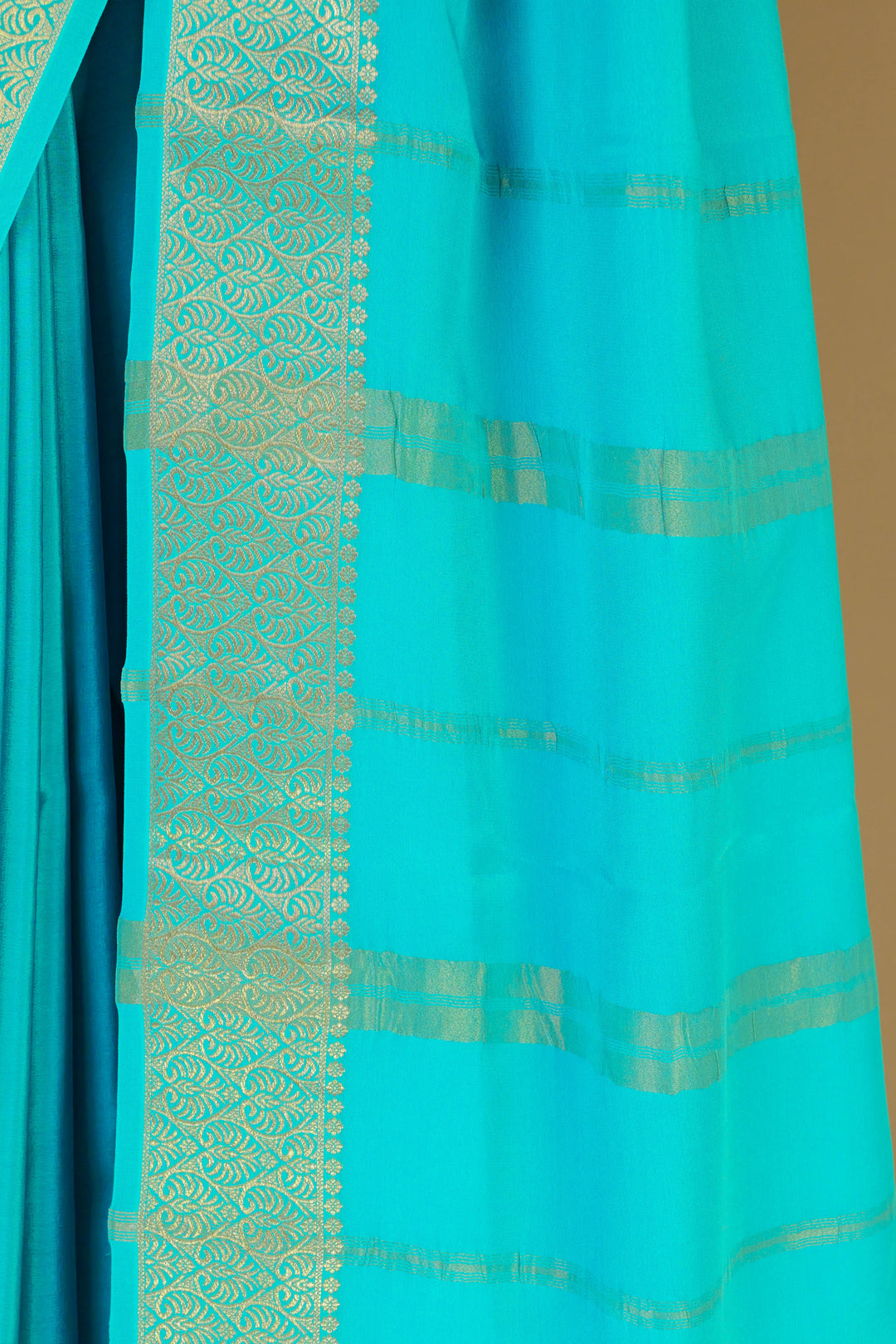 SEABLUE PURE MYSORE SILK SAREE