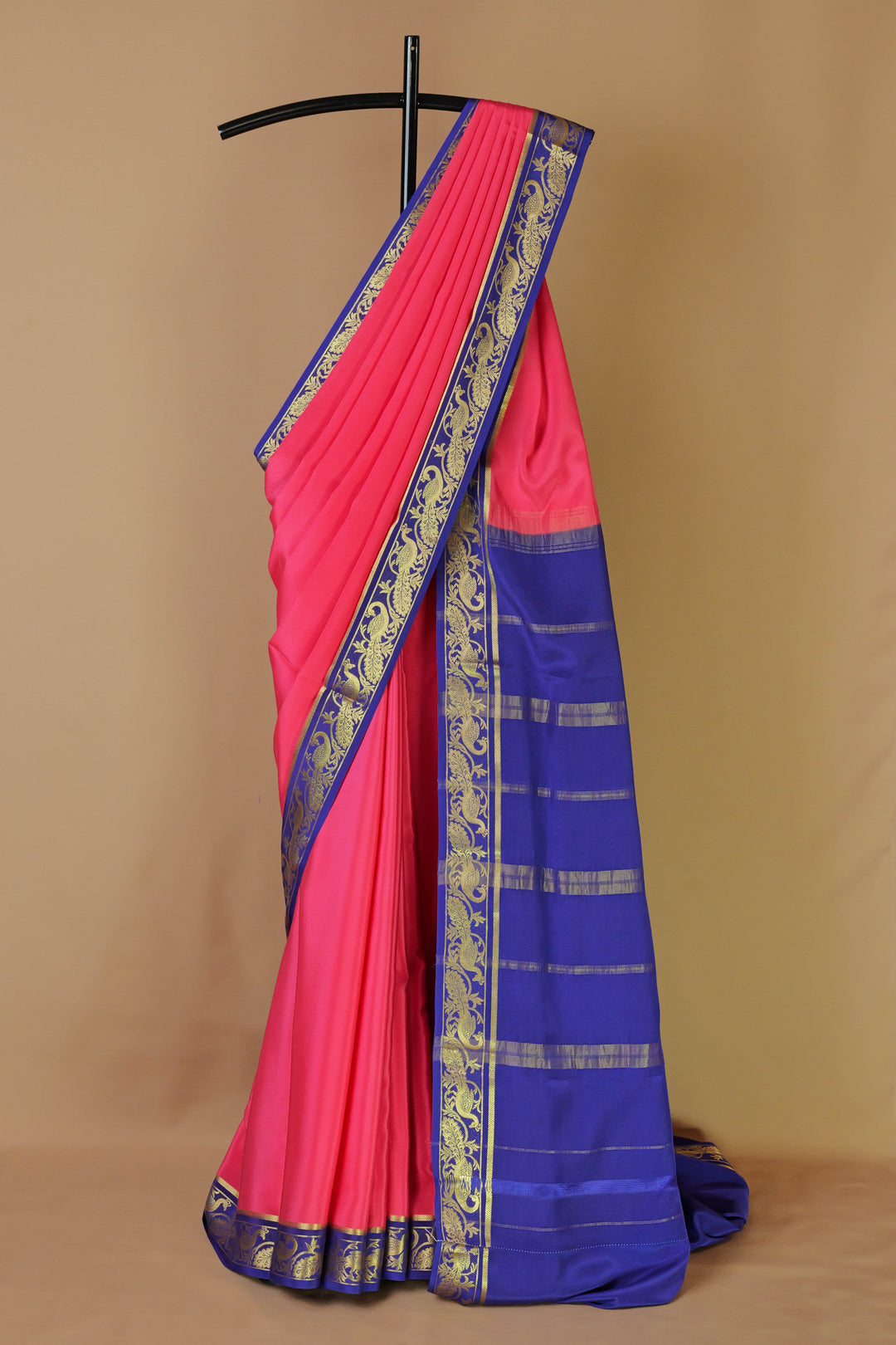 ROSE PURE MYSORE CREPE SILK SAREES