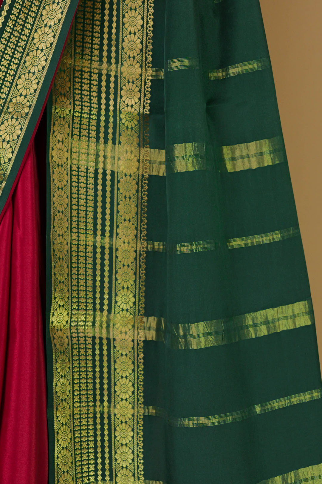 PURE CREPE MYSORE SILK SAREES