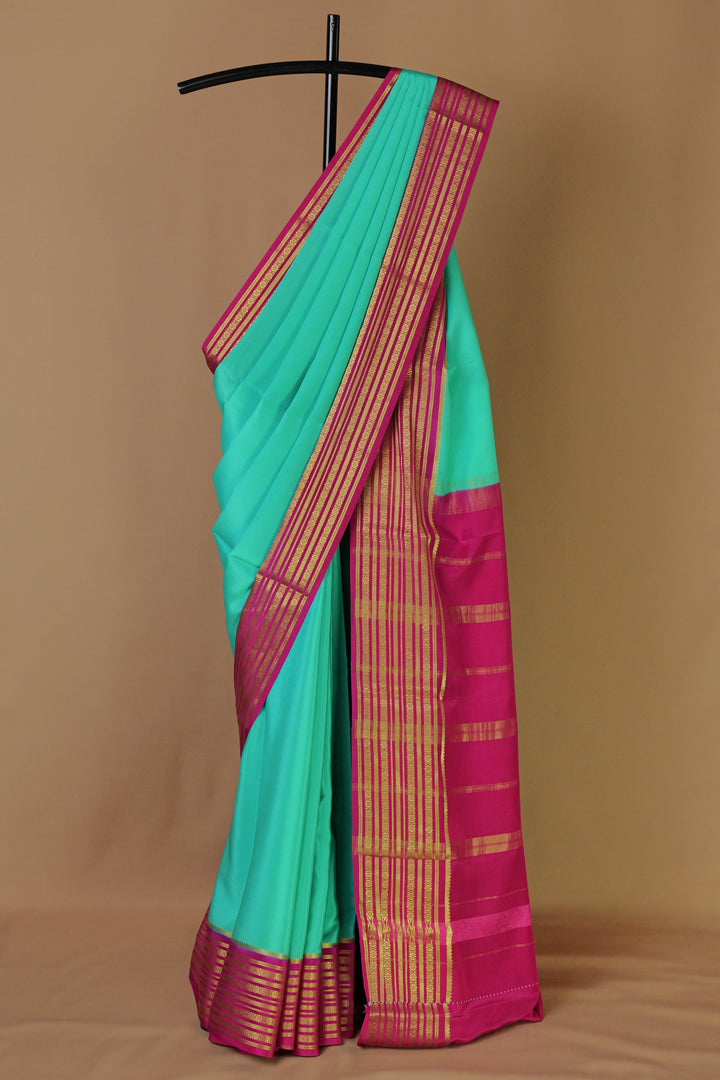 PURE MYSORE CREPE SILK SAREES