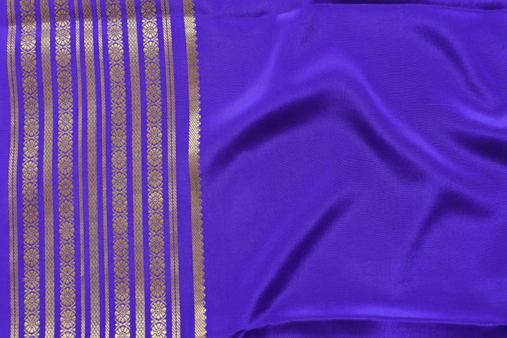 PURE MYSORE SILK SAREE IN VOILET