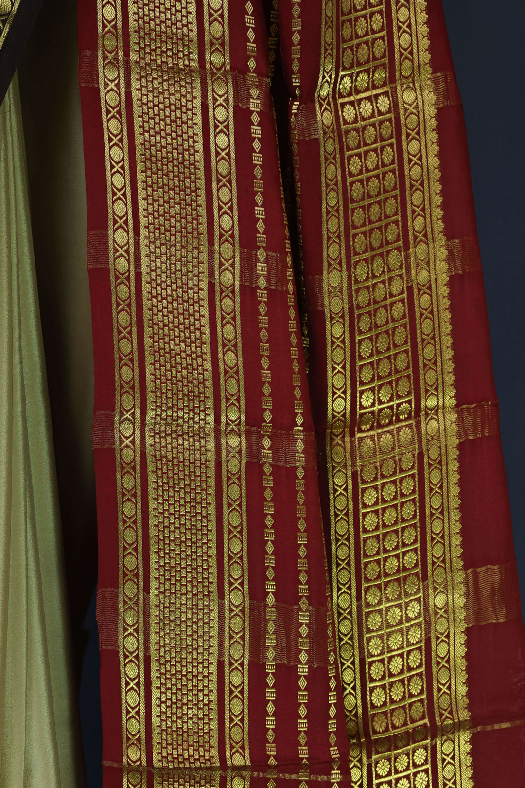 Pure Mysore Crepe silk Sarees