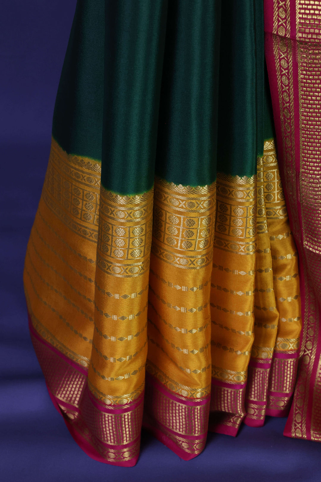 Pure Mysore Crepe silk Sarees