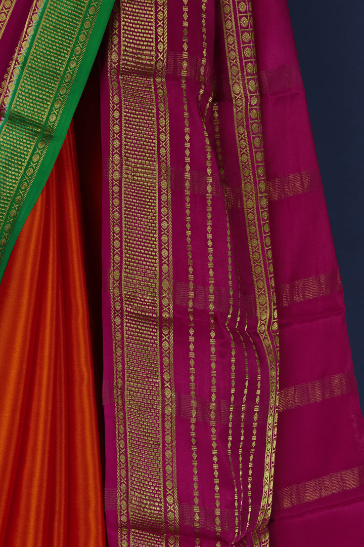 Pure Mysore Crepe silk Sarees