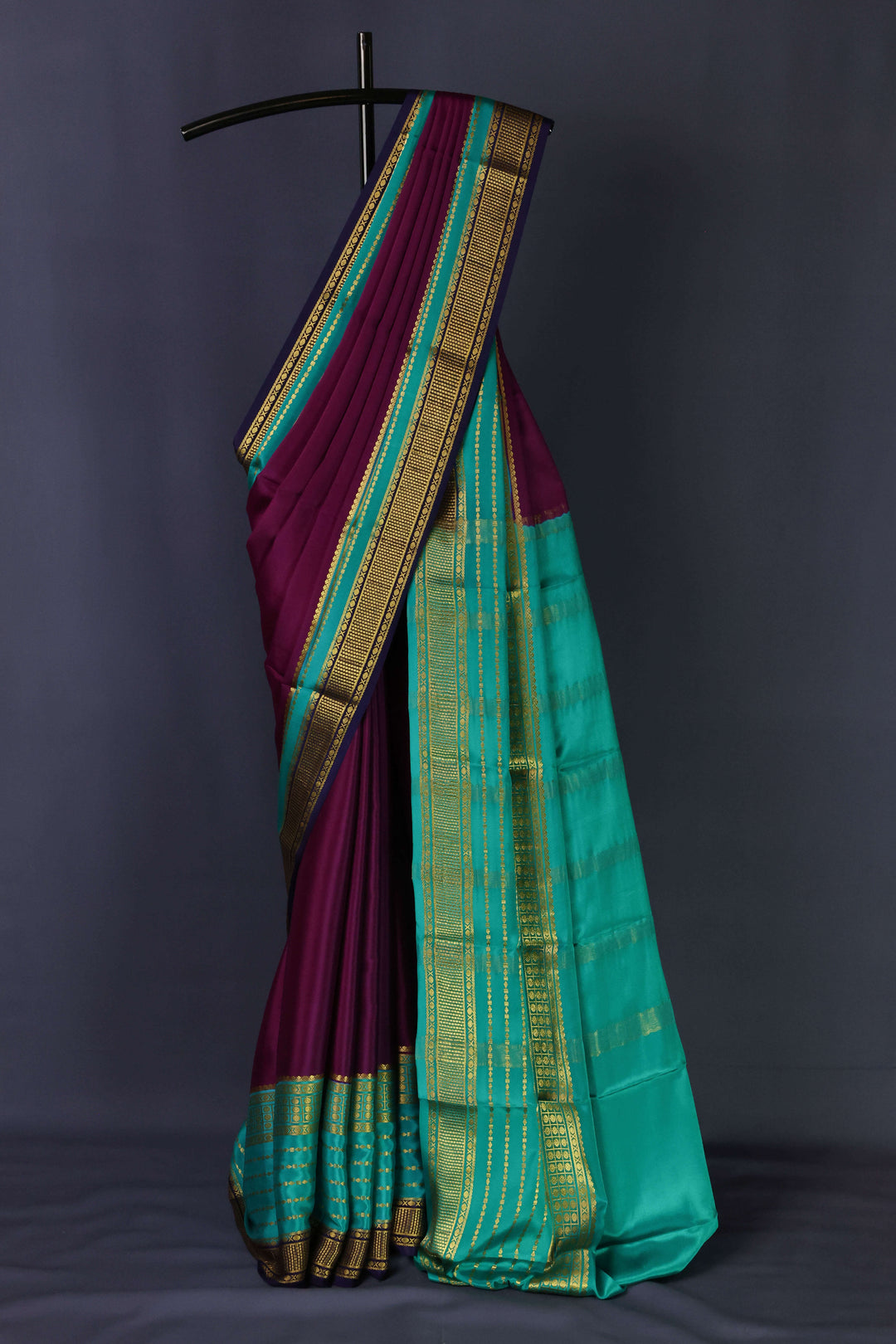 Pure Mysore Crepe silk Sarees