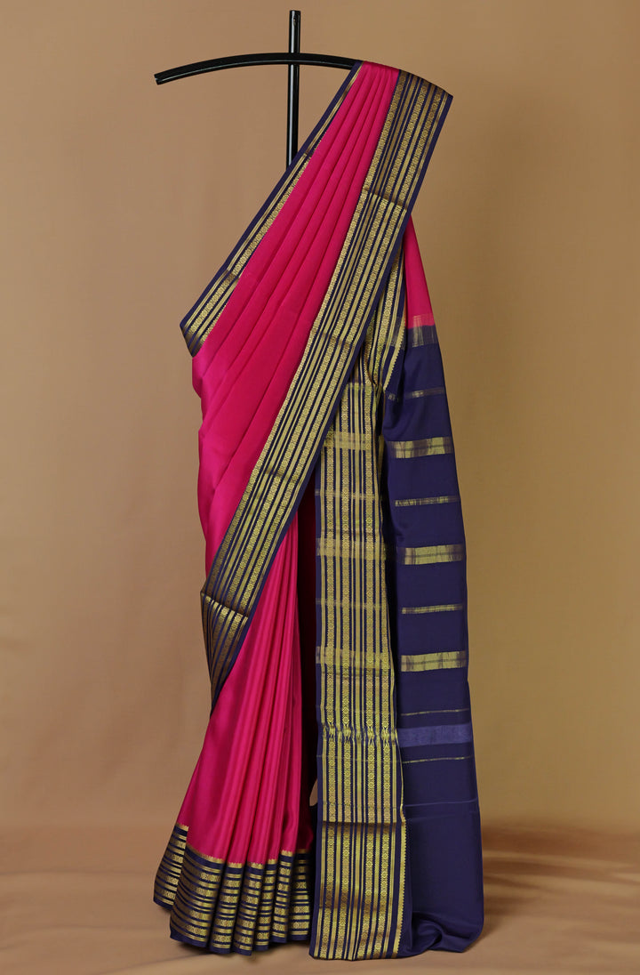 PURE CREPE MYSORE SILK SAREES