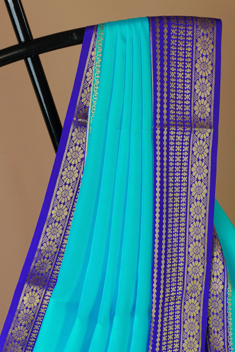 PURE CREPE MYSORE SILK SAREES