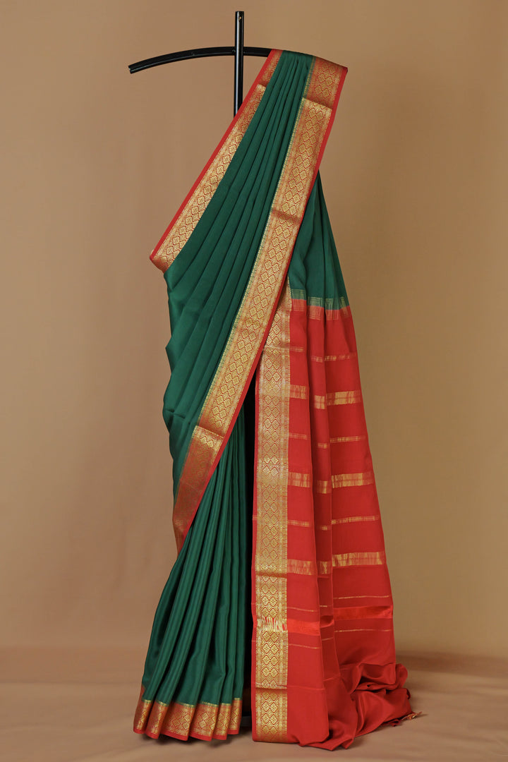 PURE MYSORE CREPE SILK SAREES