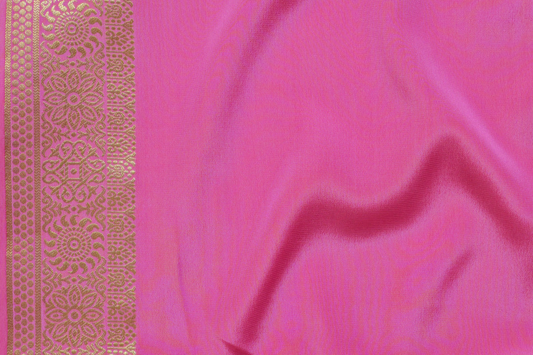 ROSE PINK MYSORE CREPE SILK SAREES PRICE