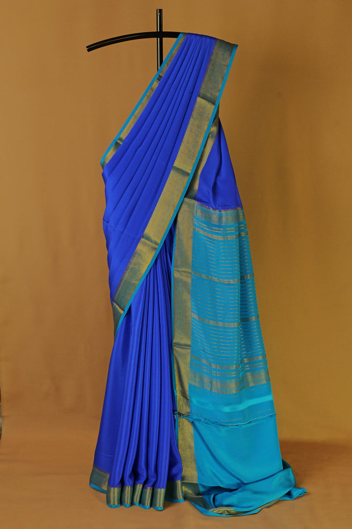 PURE MYSORE SILK SAREE | SILK MARK CERTIFIED - ATHARVA