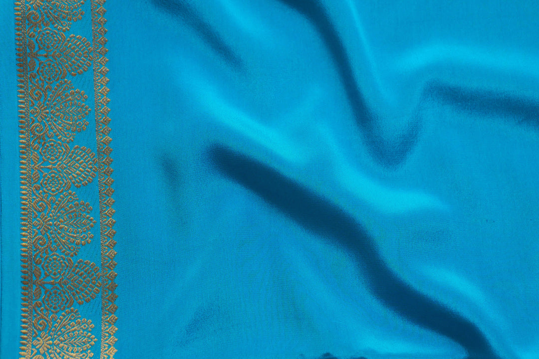 Mysore crepe silk saree