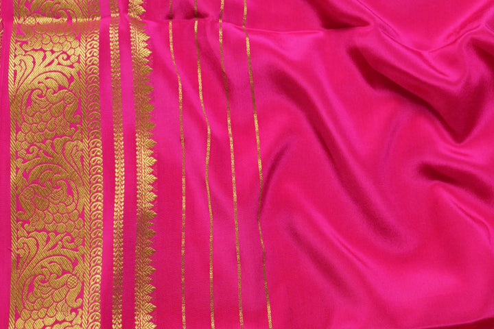 PURE MYSORE SILK SAREE | SILK MARK CERTIFIED - ATHARVA