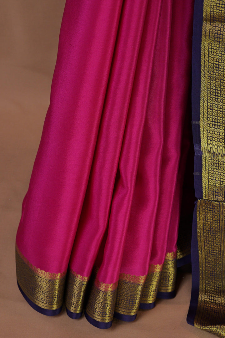 PURE MYSORE SILK SAREE | SILK MARK CERTIFIED - ATHARVA