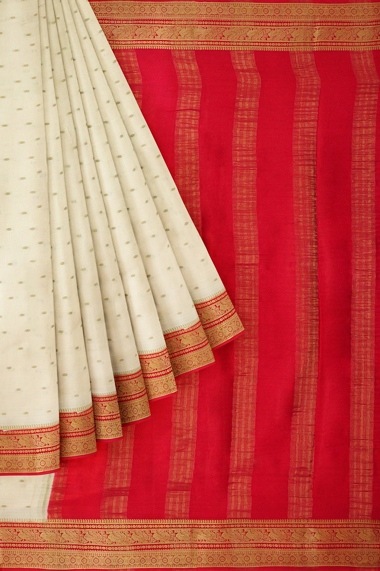 Half fine Zari Gold Wedding Wear Pure Mysore Silk Sarees Manufactures, 6 m  (with blouse piece) at Rs 4999 in Bengaluru