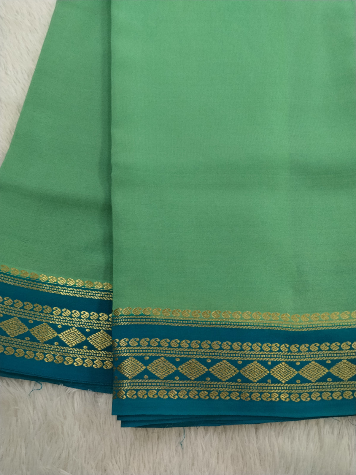 Pure Crepe Mysore Silk 1112901 ( 120 Gsm )