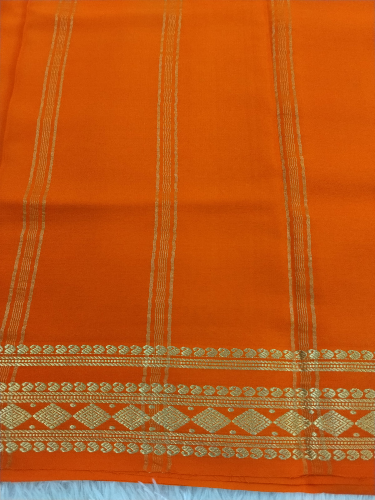 Pure Crepe Mysore Silk 1112901 ( 120 Gsm )