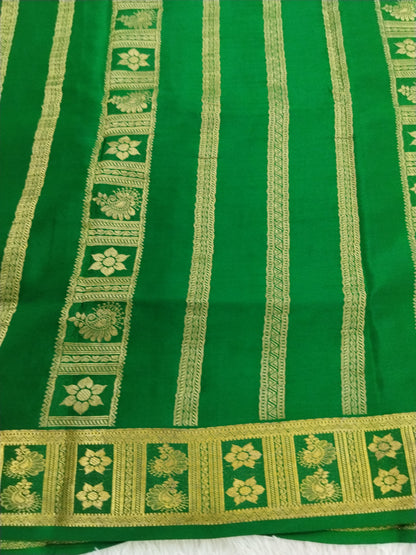 Pure Crepe Mysore Silk 1112901 ( 120 Gsm )