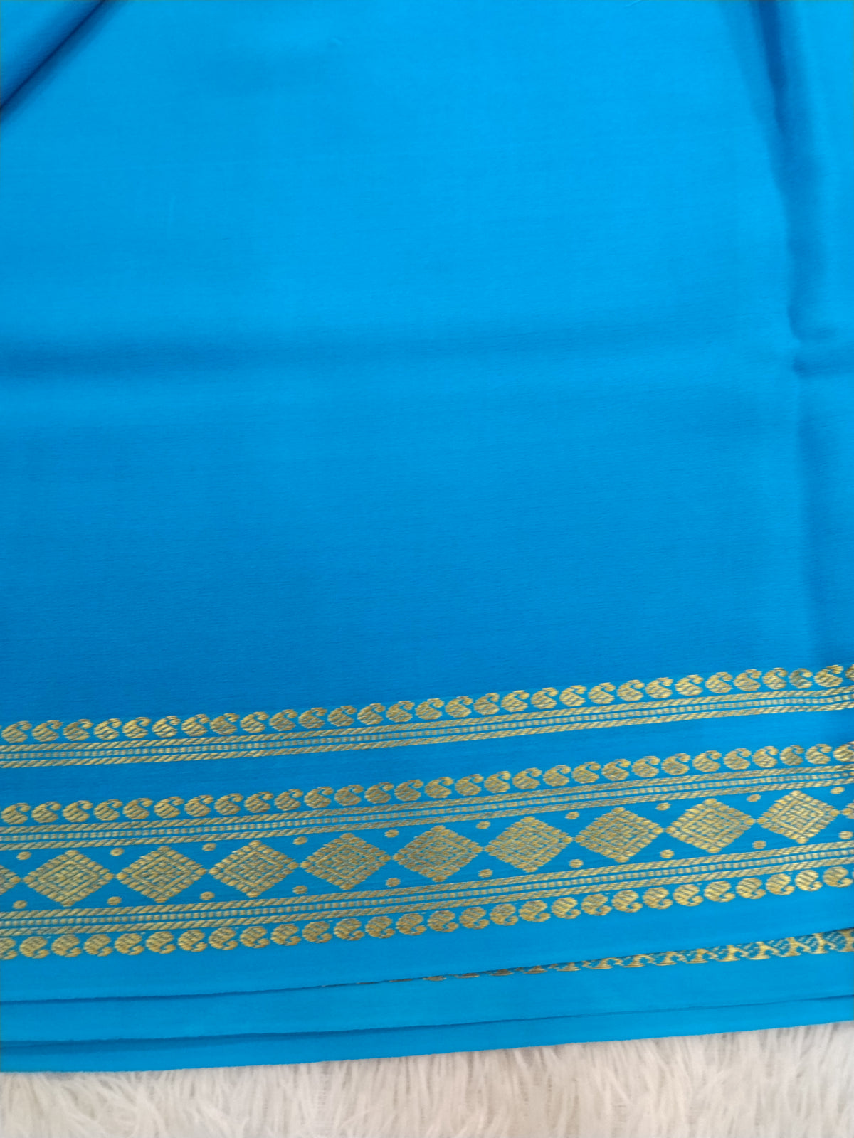 Pure crepe Mysore Silk 1112901 ( 120 Gsm )