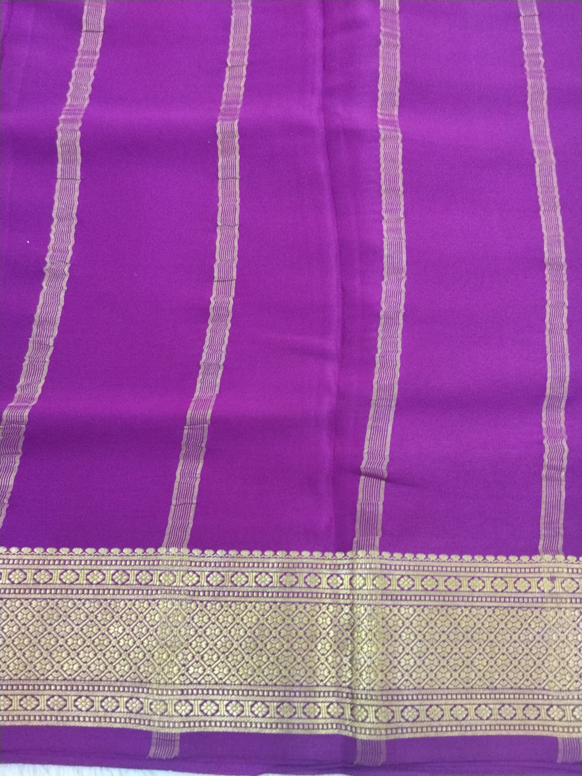 Pure crepe Mysore Silk 1112901 ( 120 Gsm )