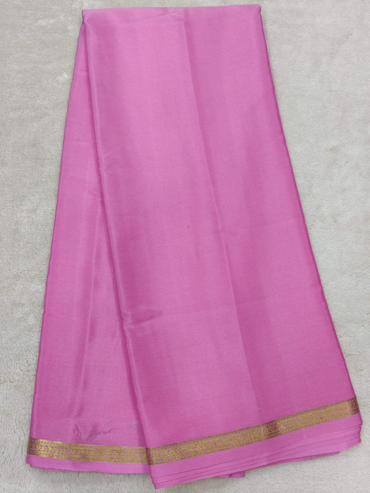 Pure Crepe Mysore silk saree 1112901 (120GSM)