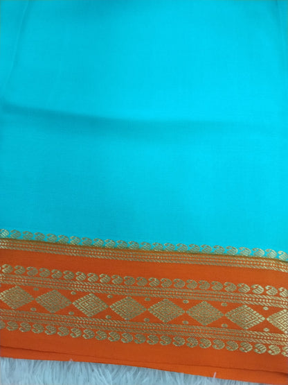 Pure Crepe Mysore Silk 1112901 ( 120 Gsm )