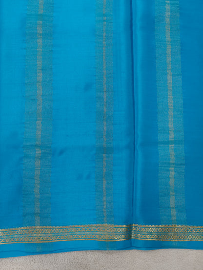Pure Crepe Mysore silk saree 1112901 (120GSM)