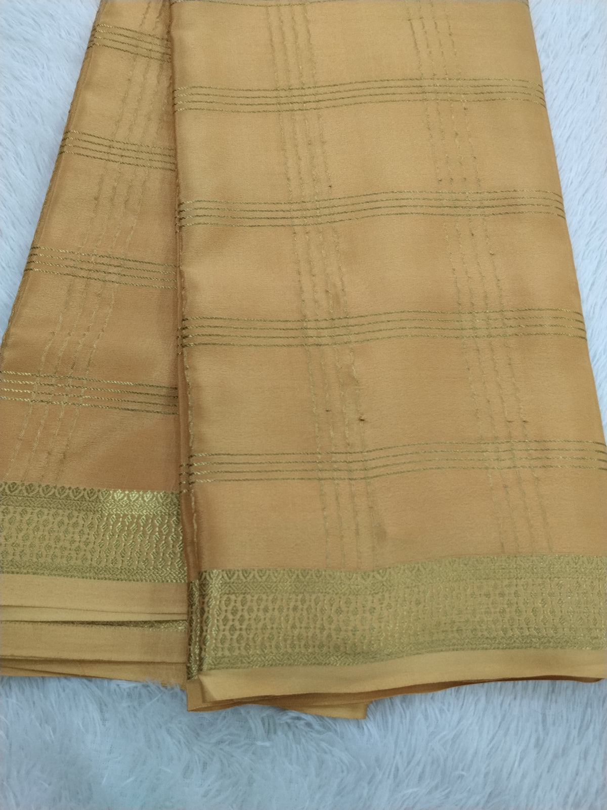 Pure Crepe Mysore Silk 1112901 ( 120 Gsm )