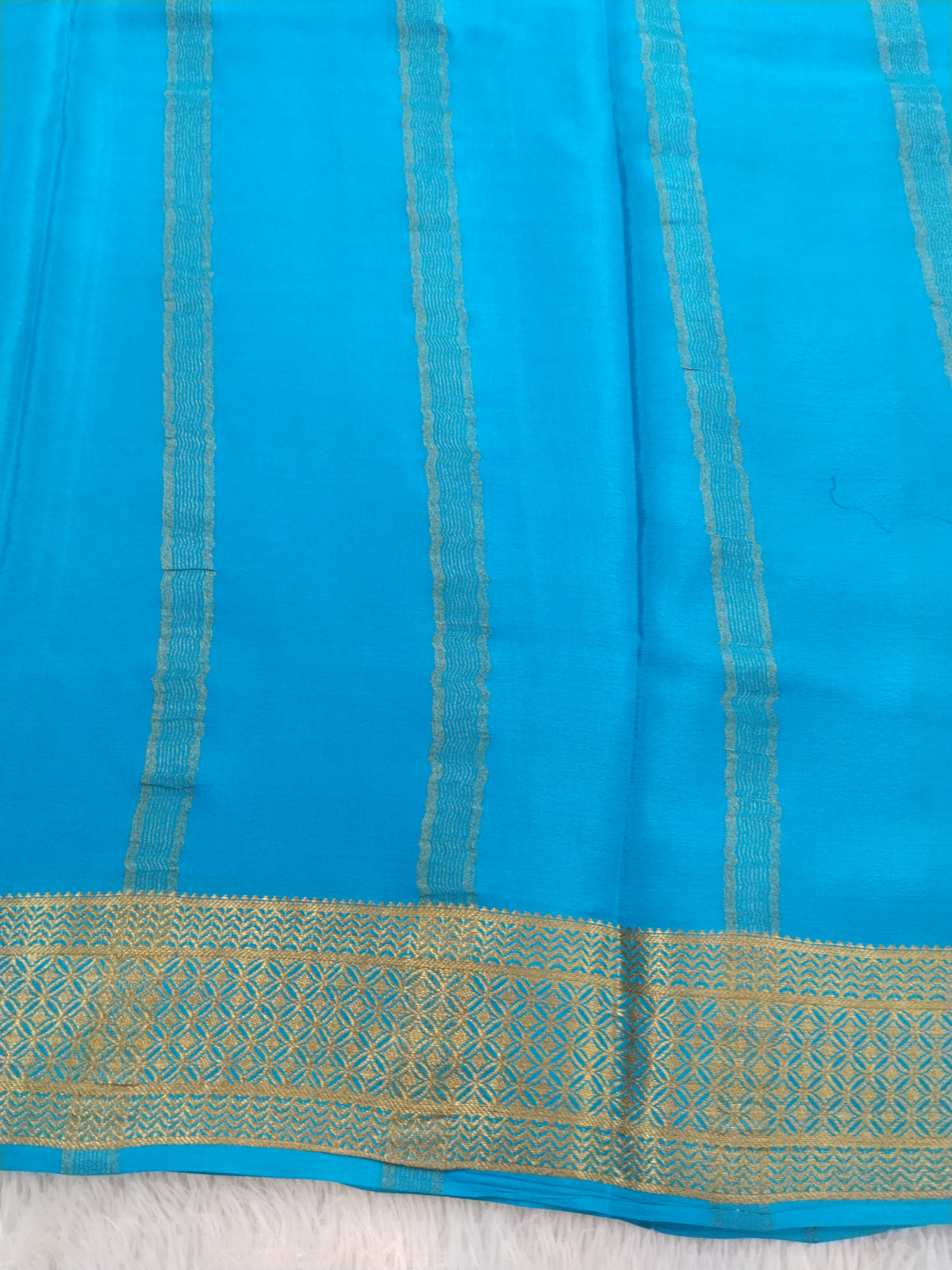 Pure crepe Mysore Silk 1112901 ( 120 Gsm )
