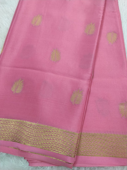 Pure crepe Mysore Silk 1112901 ( 120 Gsm )