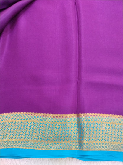Pure crepe Mysore Silk 1112901 ( 120 Gsm )