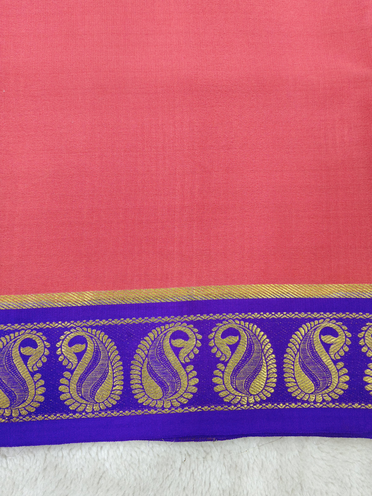 Pure Crepe Mysore silk saree 1112901 (120GSM)