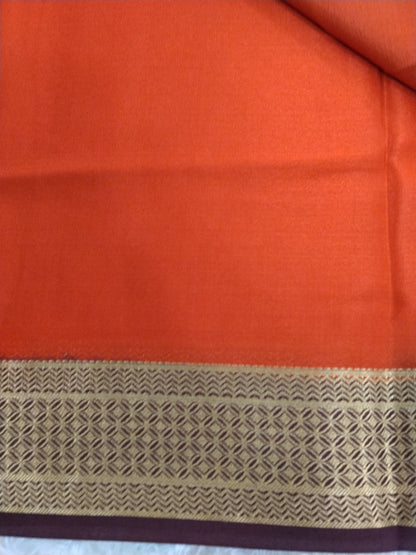 Pure Crepe Mysore Silk 1112901 ( 120 Gsm )