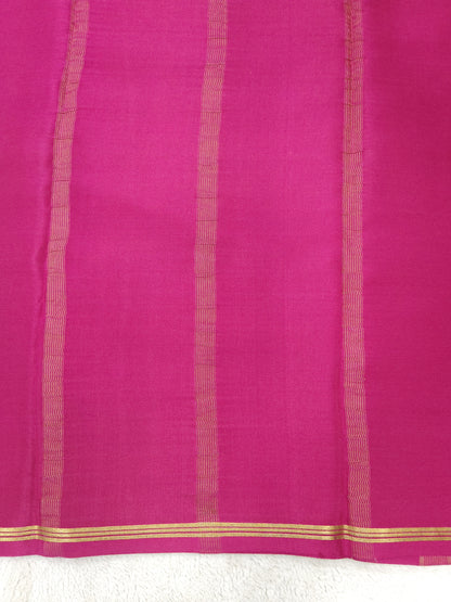 Pure Crepe Mysore silk saree 1112901 (120GSM)