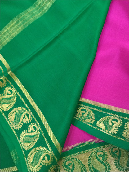 Pure crepe Mysore Silk 1112901 ( 120 Gsm )