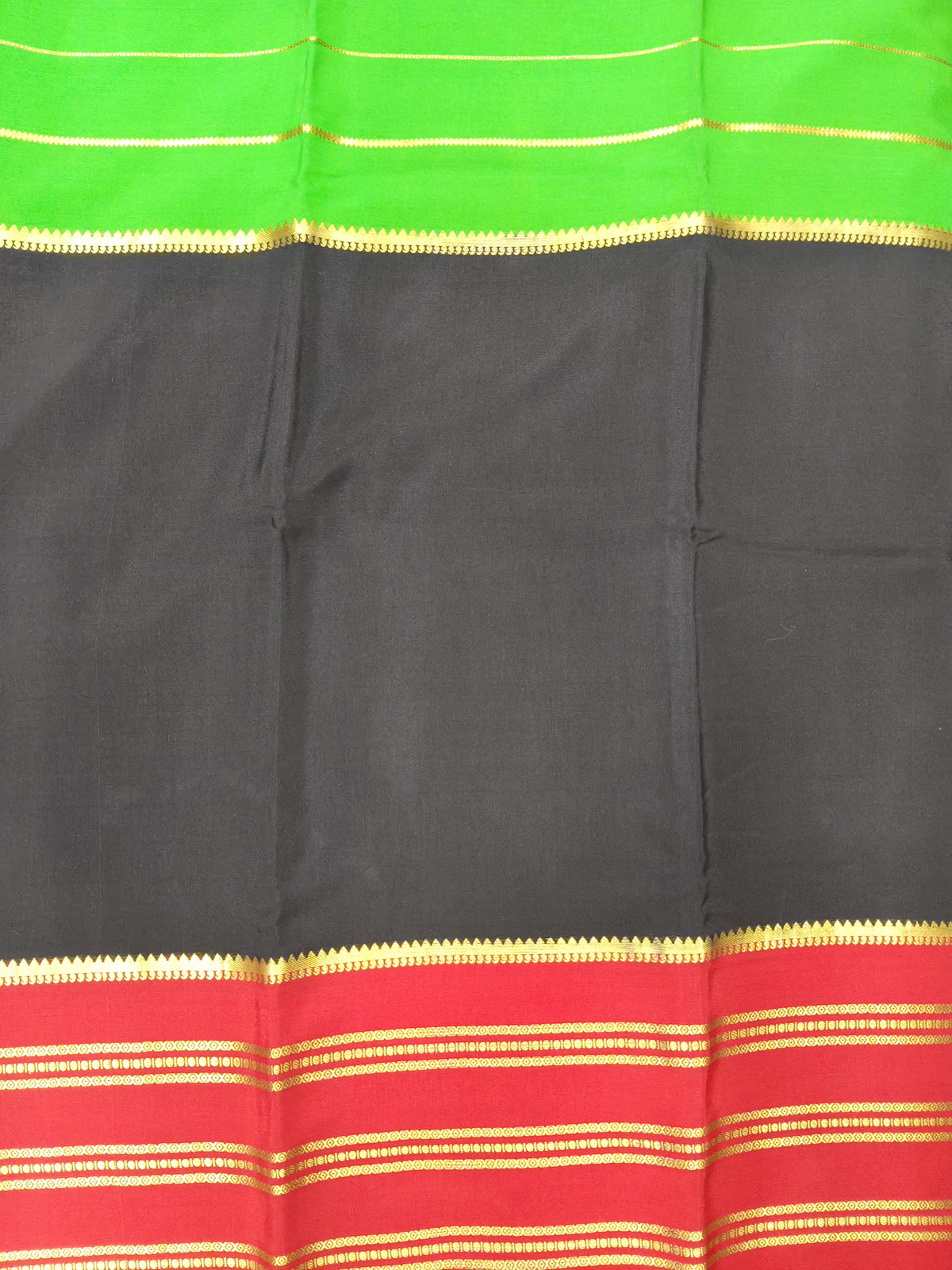 Pure Crepe Mysore silk saree 1112901 (120GSM)